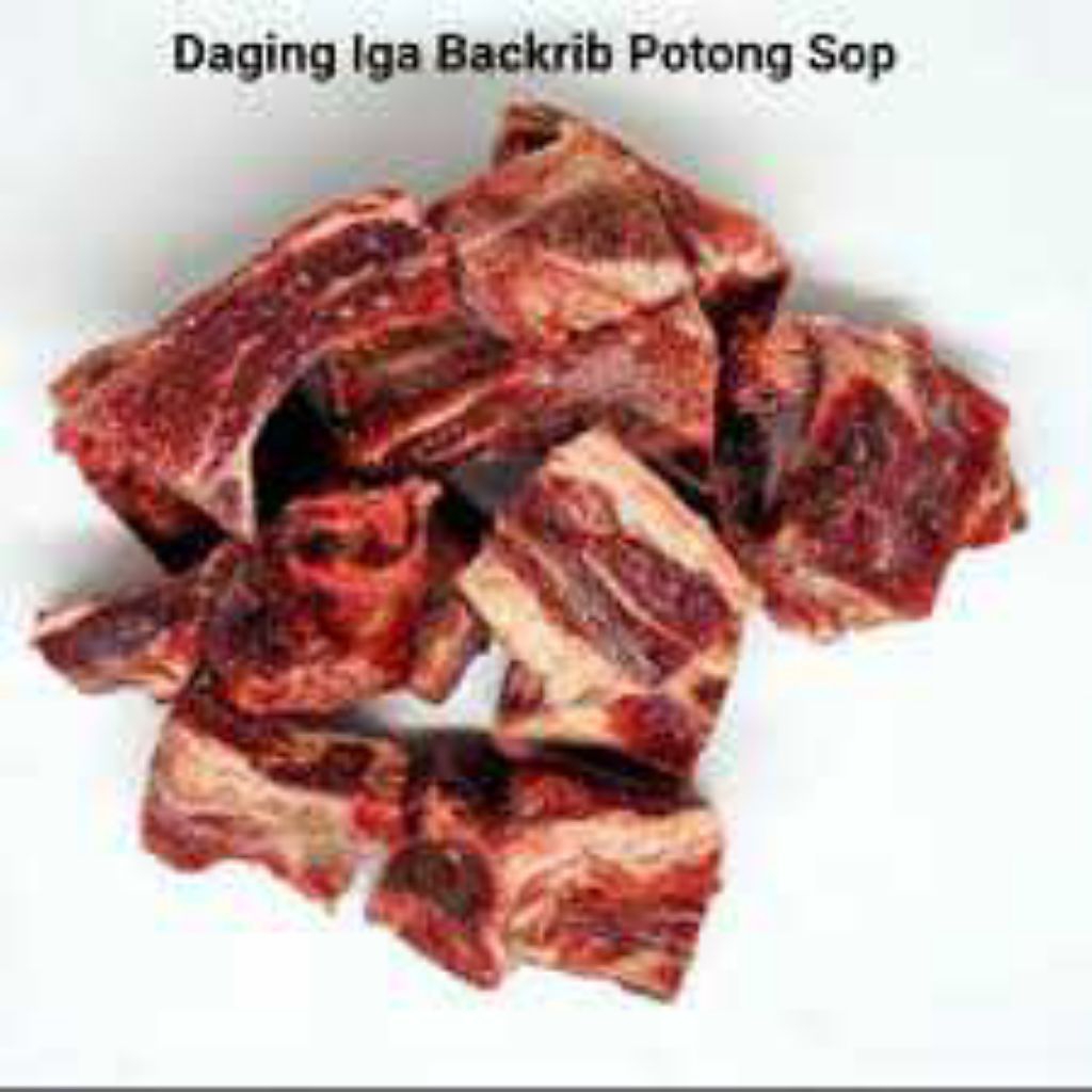 

Daging Sapi Iga Konro Backribs 1 kg - Daging Kilat