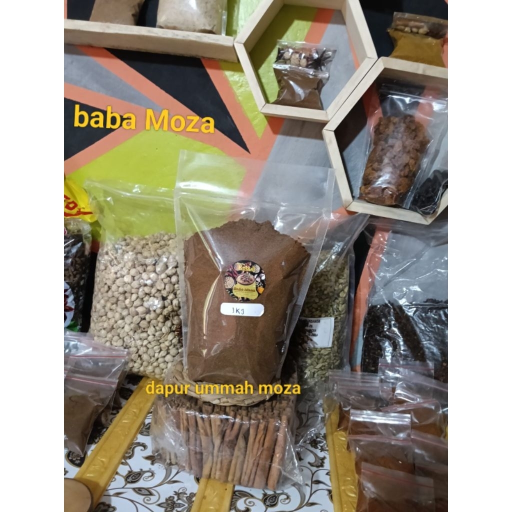 

Bumbu 1Kg Kabuli Briyani Kabsah Mandhi Kebuli Hitam Enak Dan Harum