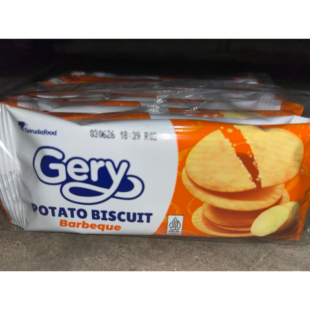 

Gery Potato Biskuit Perpak Isi 10 Bungkus
