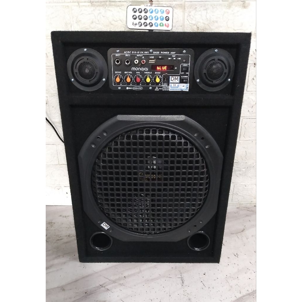 Speaker Aktif Single Wofer12Inch system Bluetooth Bass glerr