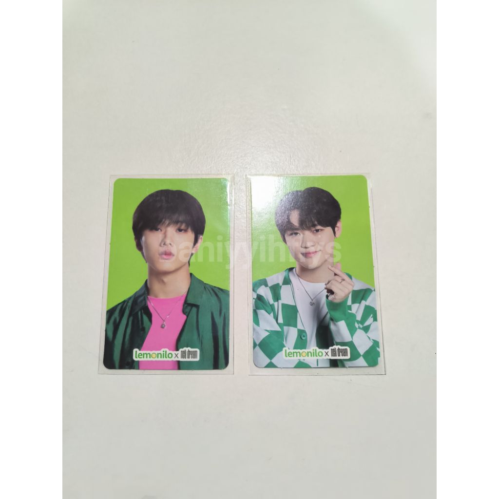 Photocard Lemonilo NCT Dream