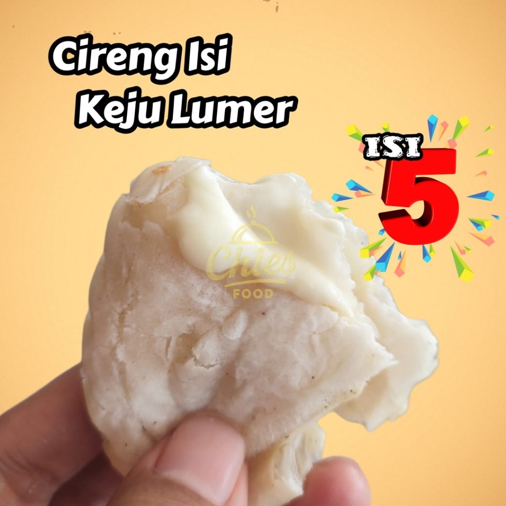 

5 pcs Cireng isi Keju Lumer