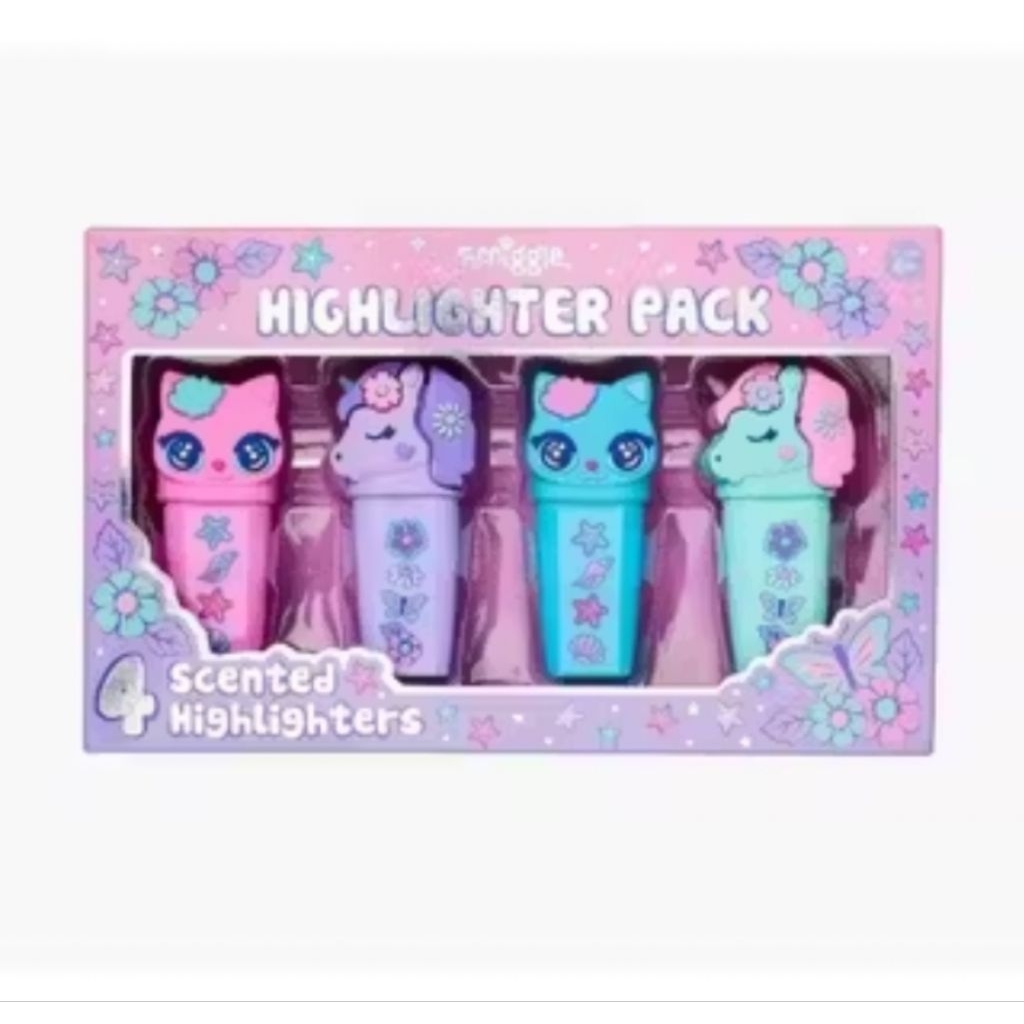 

Smiggle Original 4 Scented Highlighters Stabilo