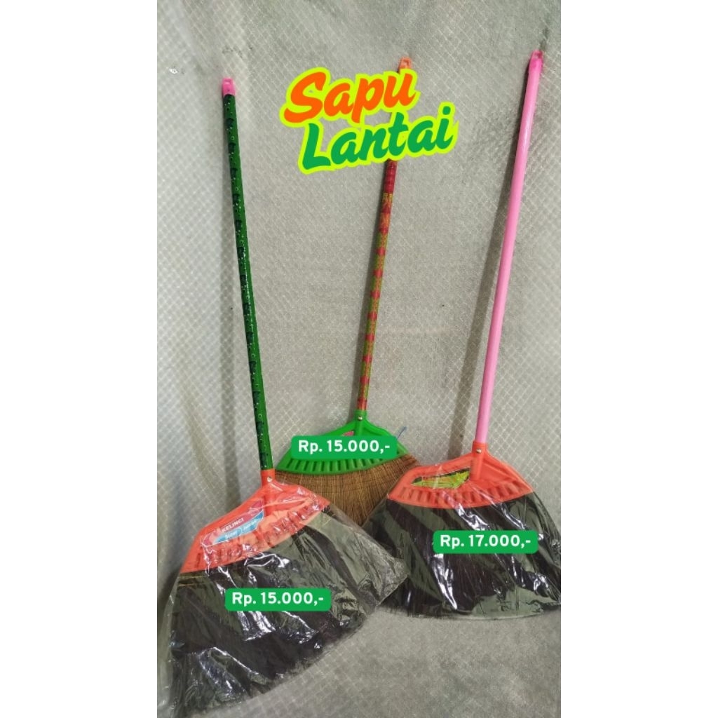 Sapu Ijuk Dan Sapu Rayung Anti Rontok Dan Tebal