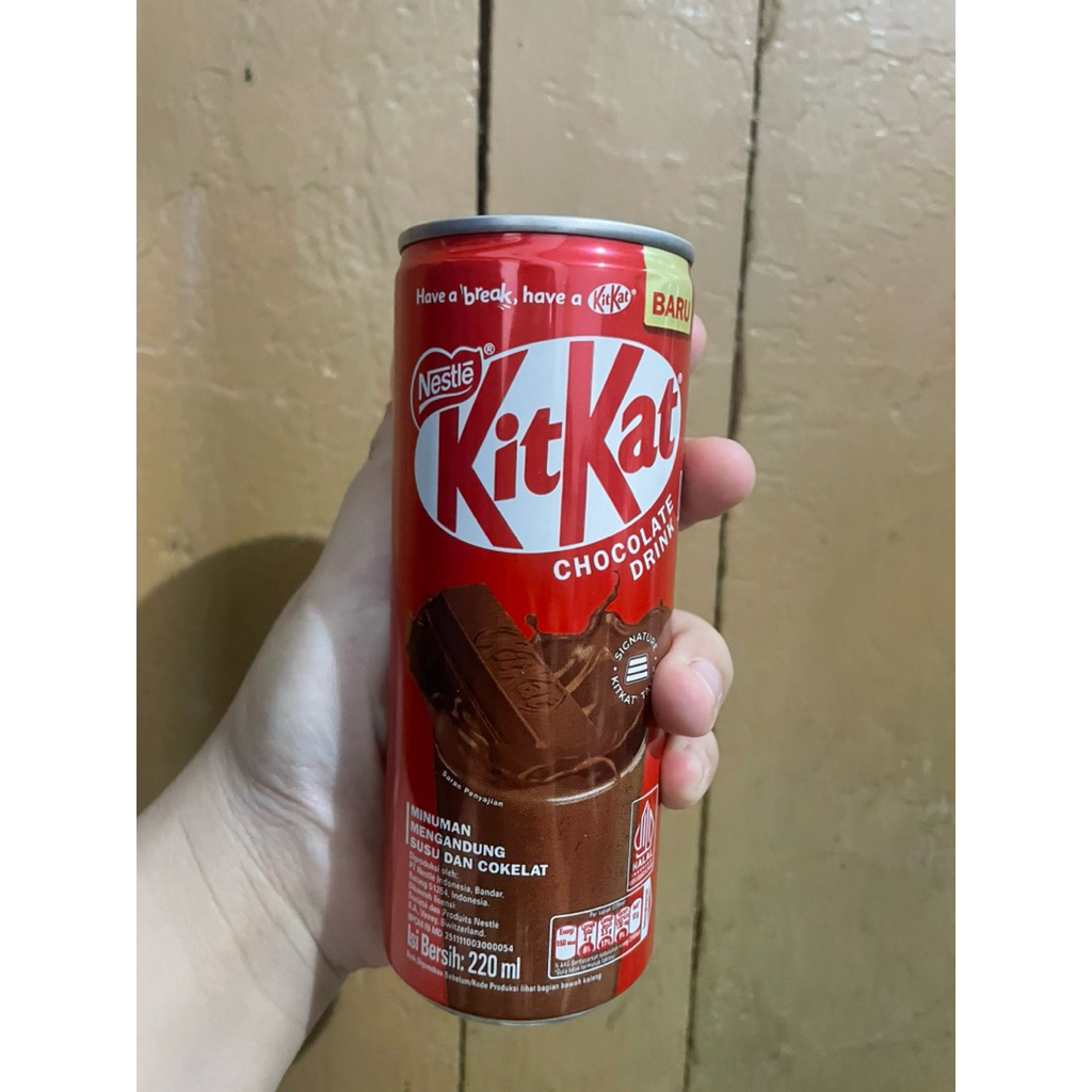 

[MINUMAN VIRAL] KITKAT CHOCOLATE DRINK MINUMAN KALENG