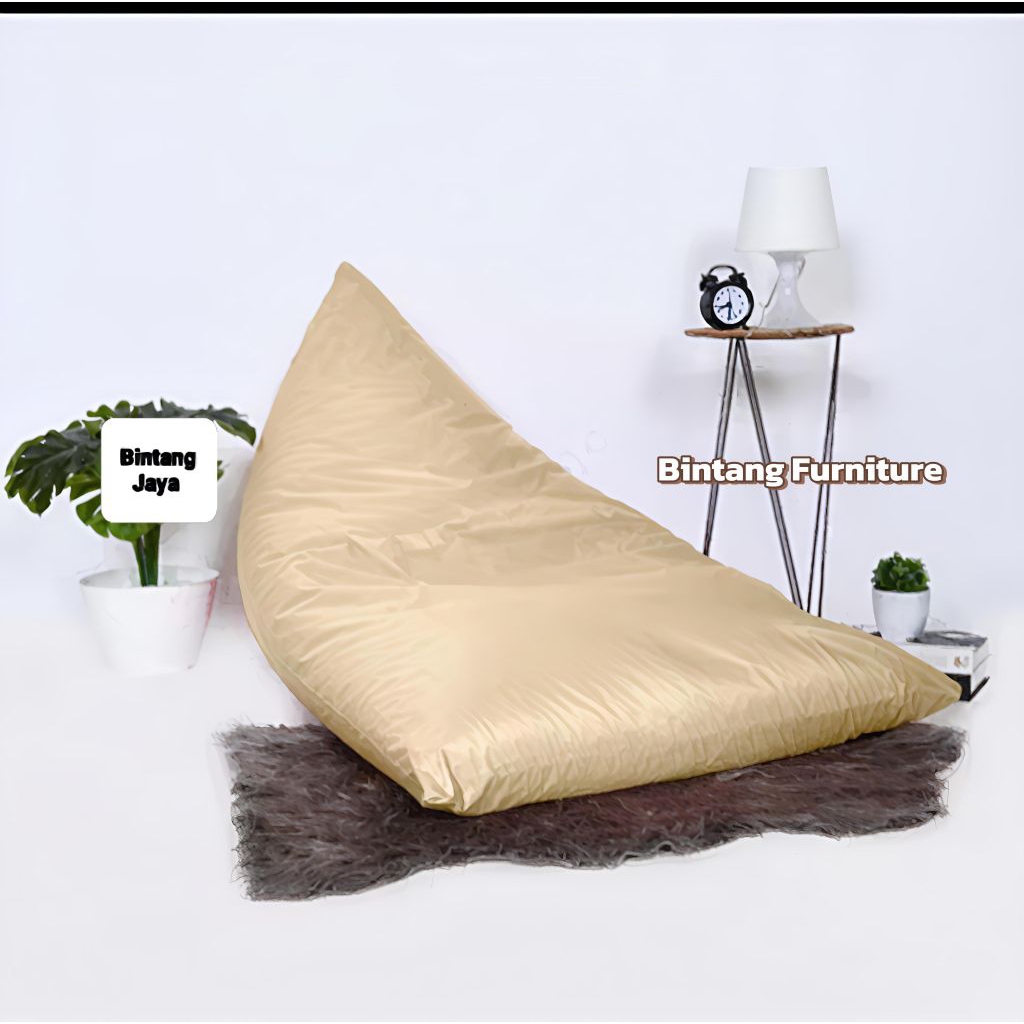 Bean Bag Sofa Triangle Jumbo Sofa Santai Murah