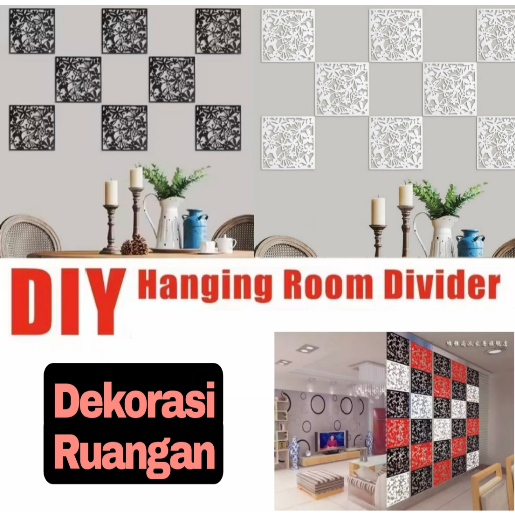 Dekorasi Penyekat Ruangan Vintage - Pembatas Ruangan - Sekat Dekorasi