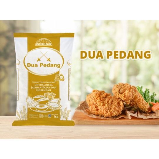 

Tepung terigu Dua Pedang 1 Kg