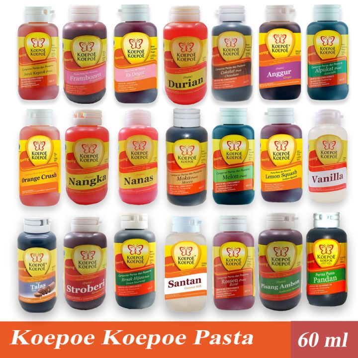 

Koepoe Koepoe - Pasta Perisa Makanan / Pasta Perisa Varian 60ml