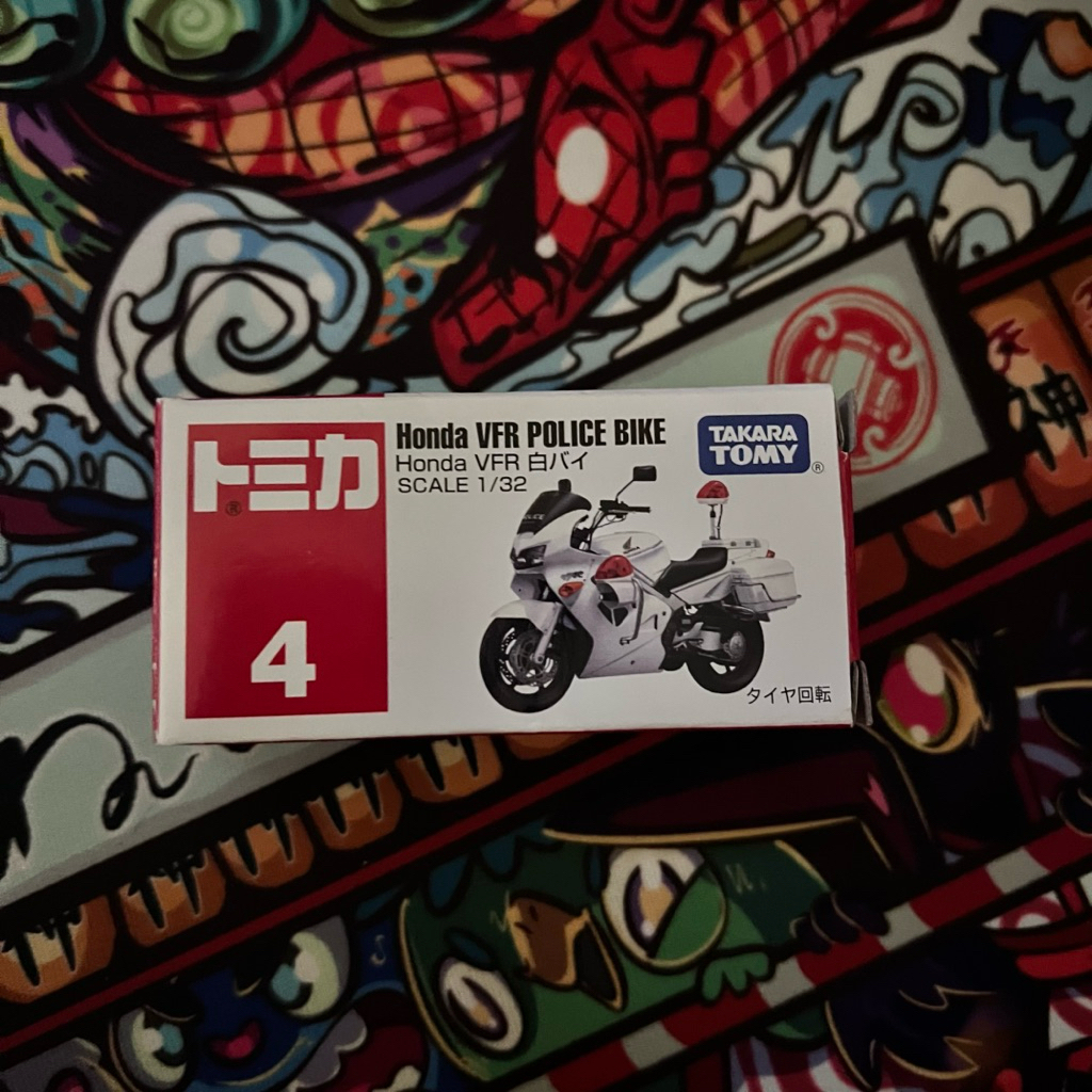 Honda VFR Police bike Tomica Takara tomy