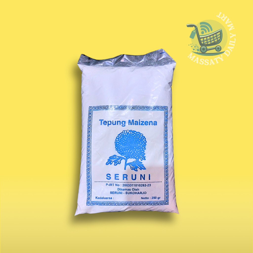 

TEPUNG MAIZENA SERUNI 250gram (TANPA MINIMAL ORDER)