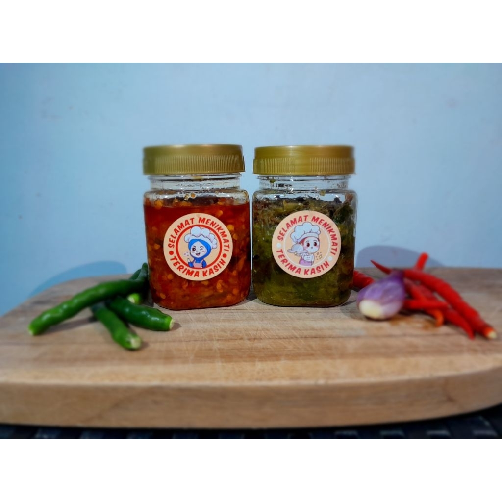 

Sambal Pedas Nikmat – Homemade (Isian cumi/teri/tongkol)