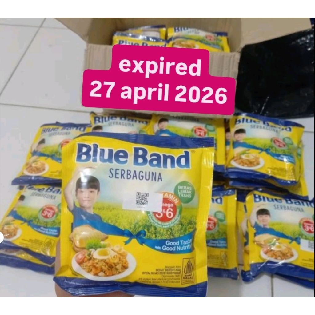 

blue band serbaguna saset 200 gram margarin serbaguna 200 gram