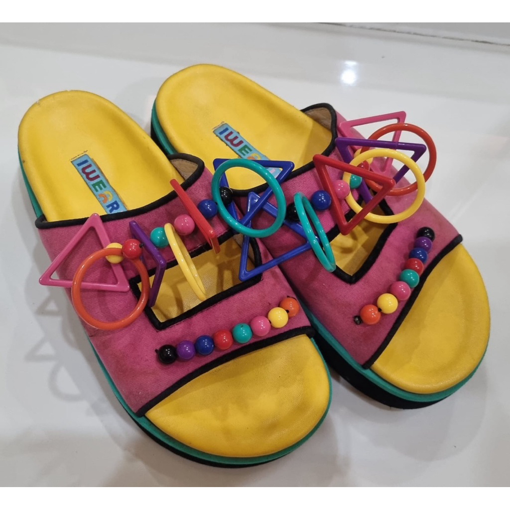 Preloved IWEARUP Darcy Pink Sandals