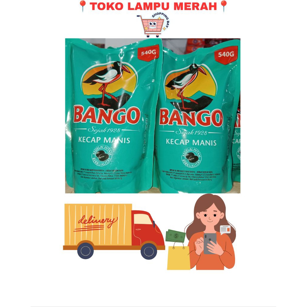 

LAMPU MERAH- KECAP BANGO REFF 540ML