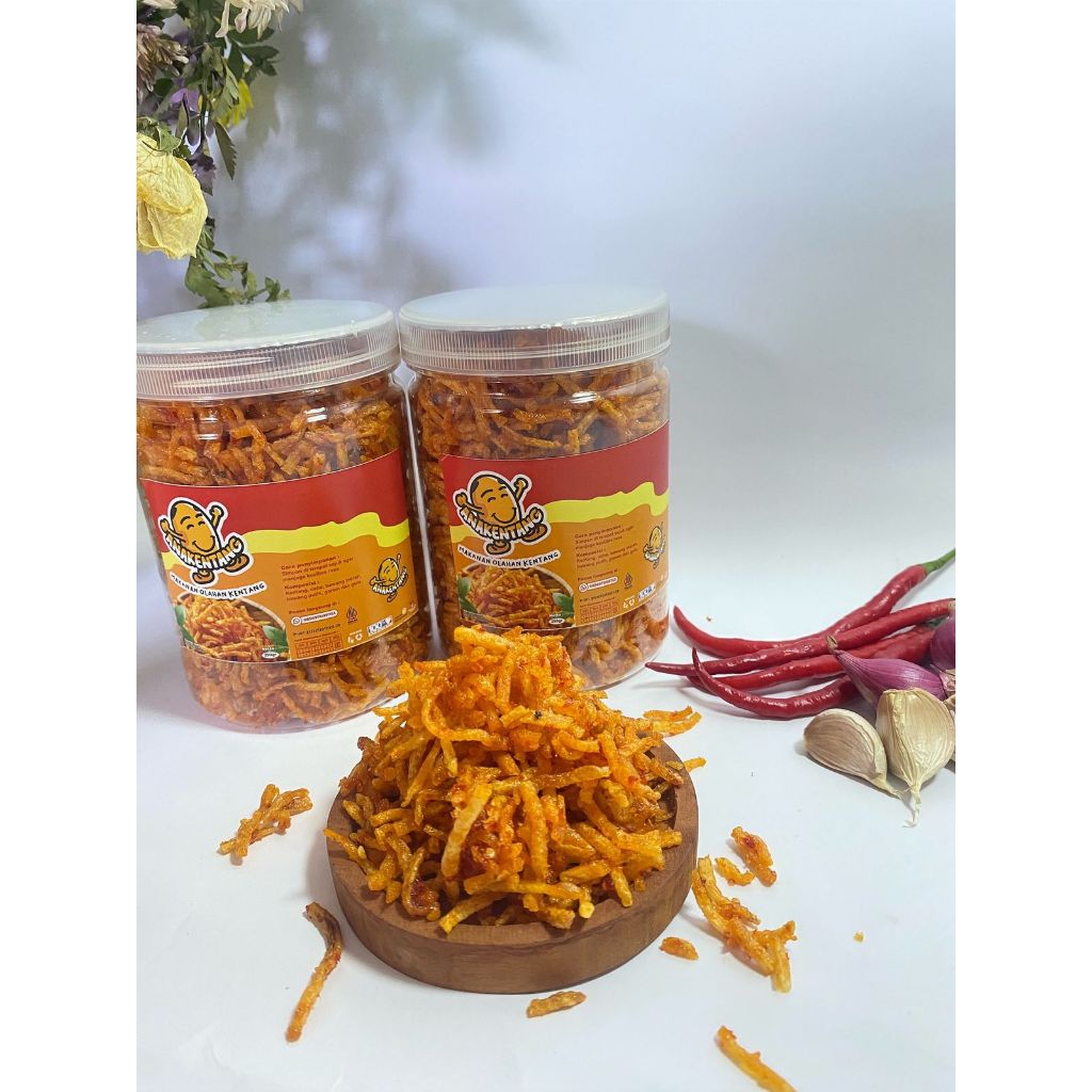 

Kentang Mustofa Renyah Gurih – Camilan Kriuk Tahan Lama – 250gr