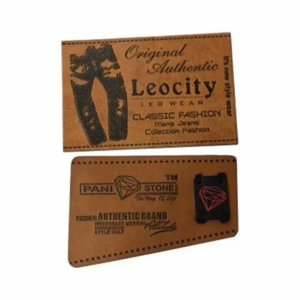 label celana panjang jeans pria