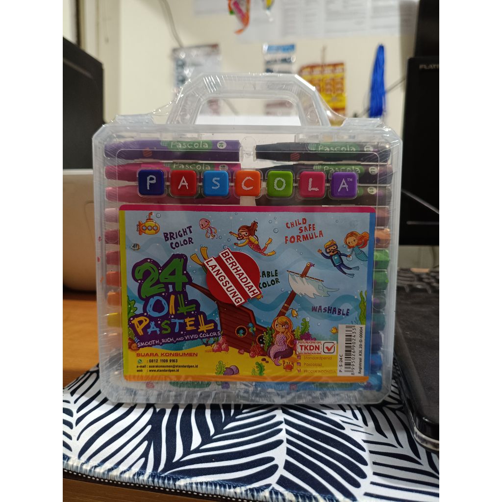 

CRAYON OIL PASTEL PASCOLA 24 WARNA