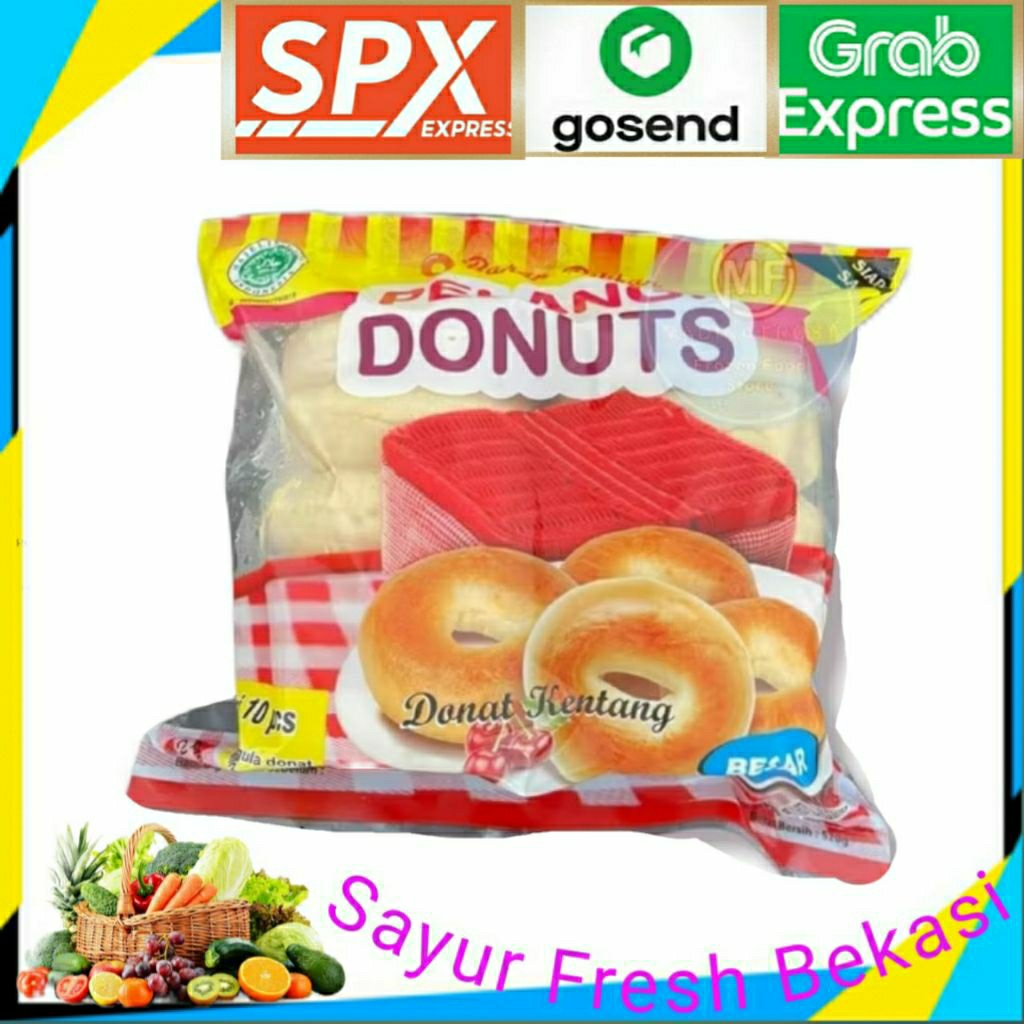 

Donat Kentang Besar ( isi 10 ).