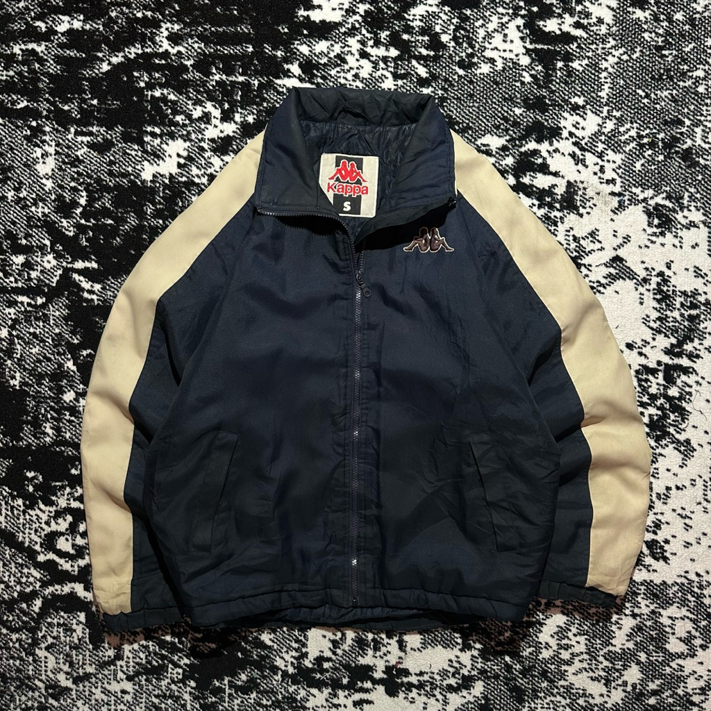 Windbreaker Kappa Jacket Vintage Colourblock Vintage