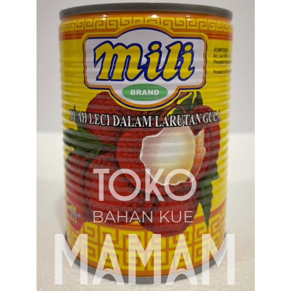 

Mili Lychee Kaleng 565gr – Buah Leci Siap Pakai untuk Dessert & Minuman