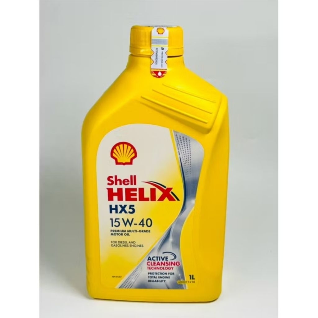 Shell HELIX HX5 15w40 1Liter | Oli Shell Helix HX5 1000ml | OLI SHELL