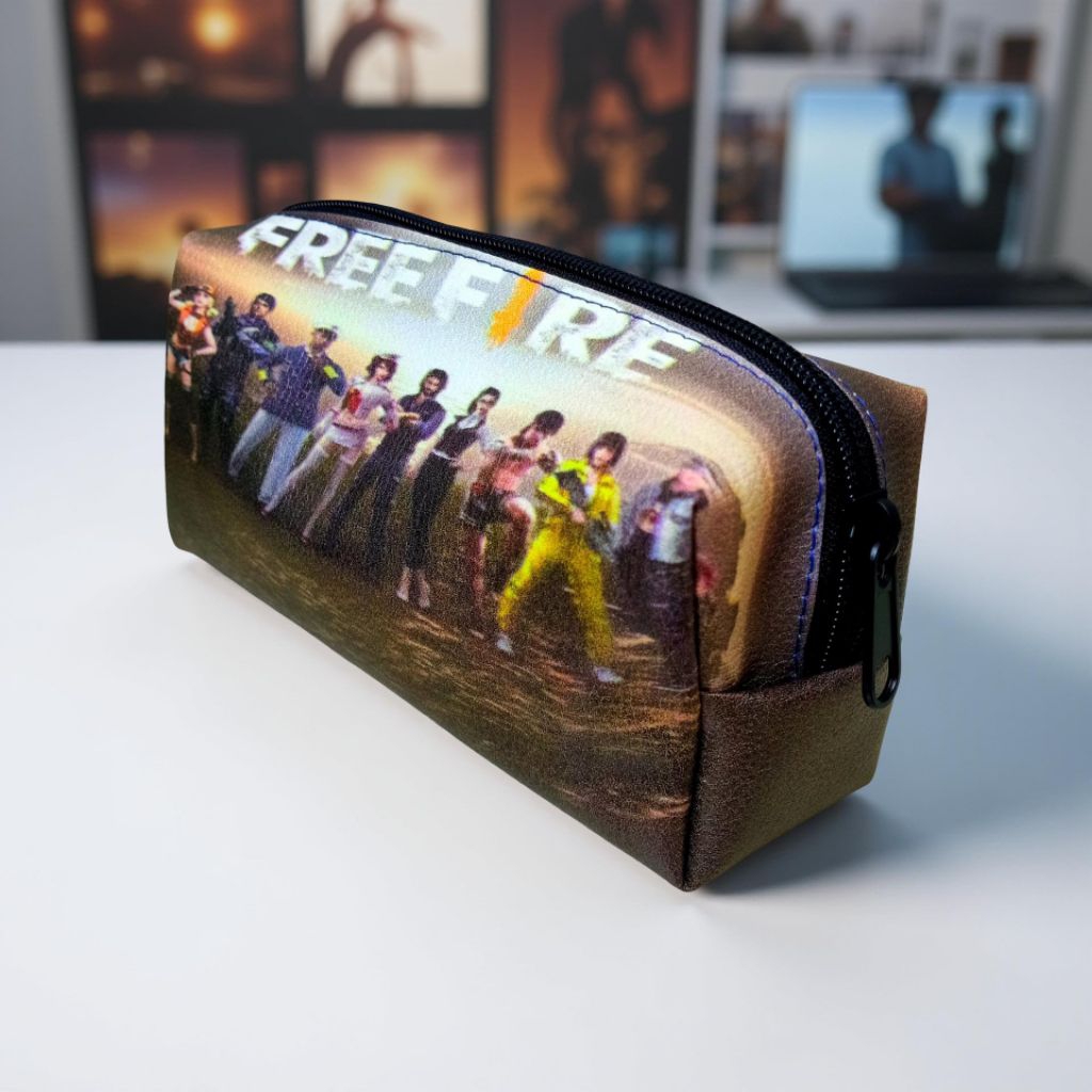 

MIX PENCASE | kotak pensil karakter FREE FIRE KODE 01