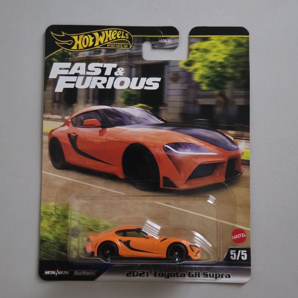 Hot Wheels Premium Fast & Furious 2021 Toyota GR Supra
