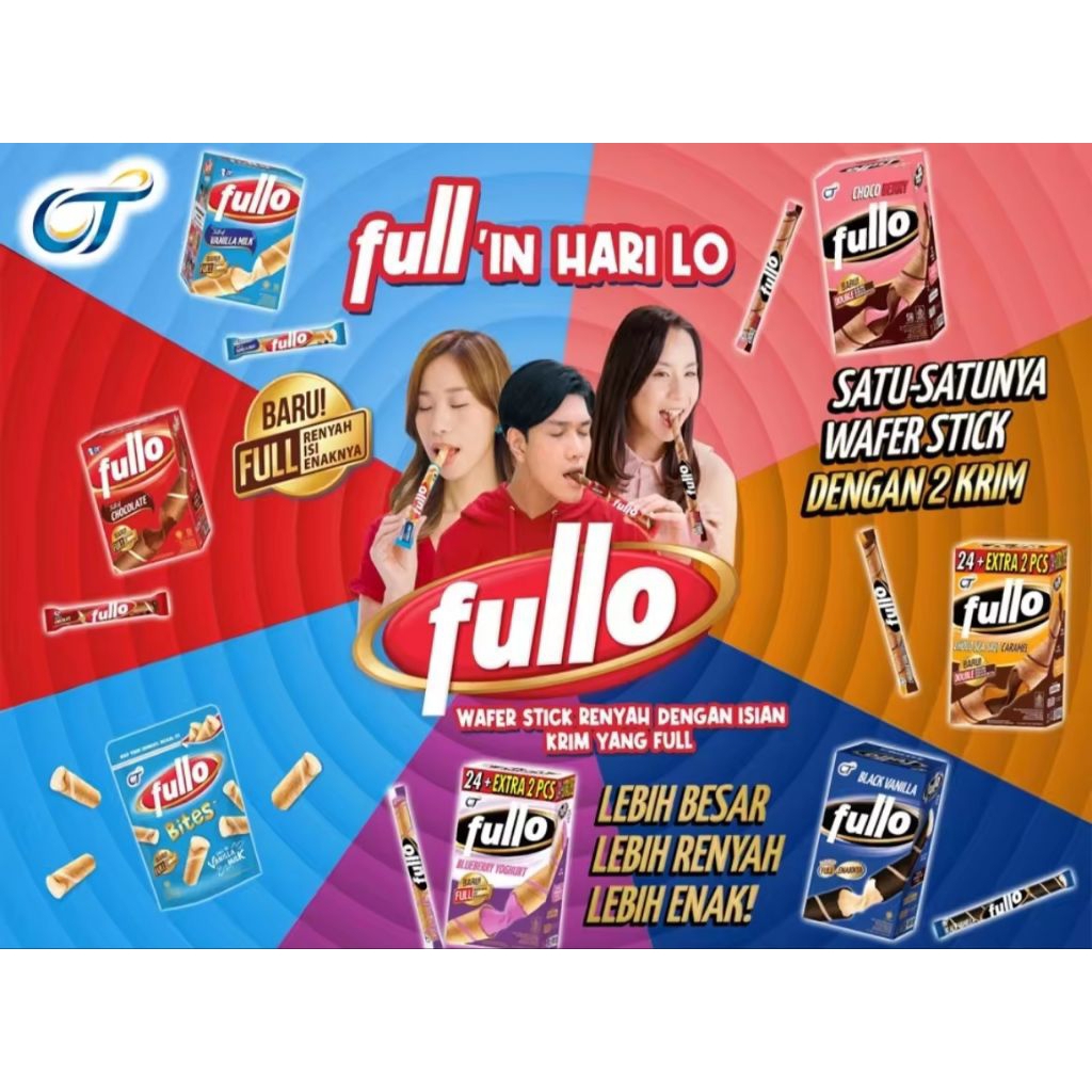 

FULLO BOX VANILA/ COKLAT 8GR*24PCS TERMURAH!!! EXP AMAN POLL!