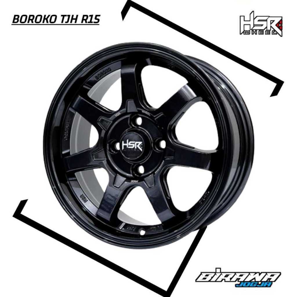 Velg Mobil Hsr Ring 15 TE37 Lebar 6,5 Buat Brio Agya Vinfast City Jazz Hsr Boroko TJH