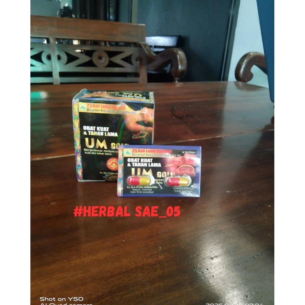 Suplemen pria perkasa UM gold max original
