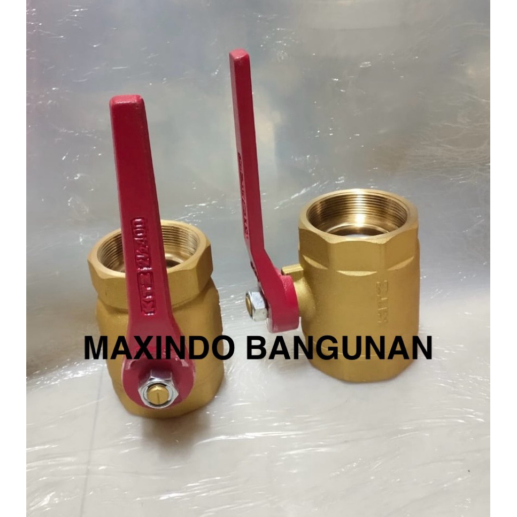 Ball Valve Kuningan 3” Inch KITZ / Ballvalve kuningan / Stop Kran Kitz