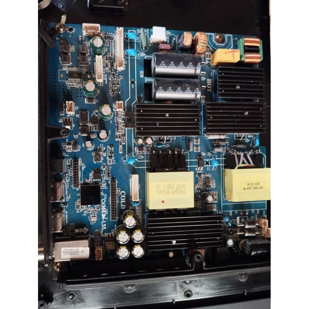 mb mobo mainboard mesin tv polytron pld43bv1558