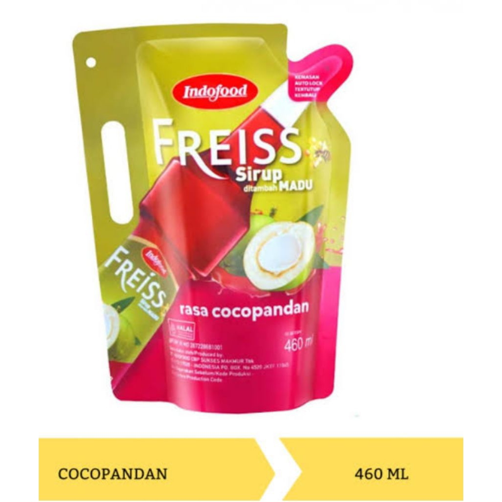 

SIRUP FREISS COCO PANDAN 460ML 1DUS ISI 12 (TANPA PEMANIS BUATAN)