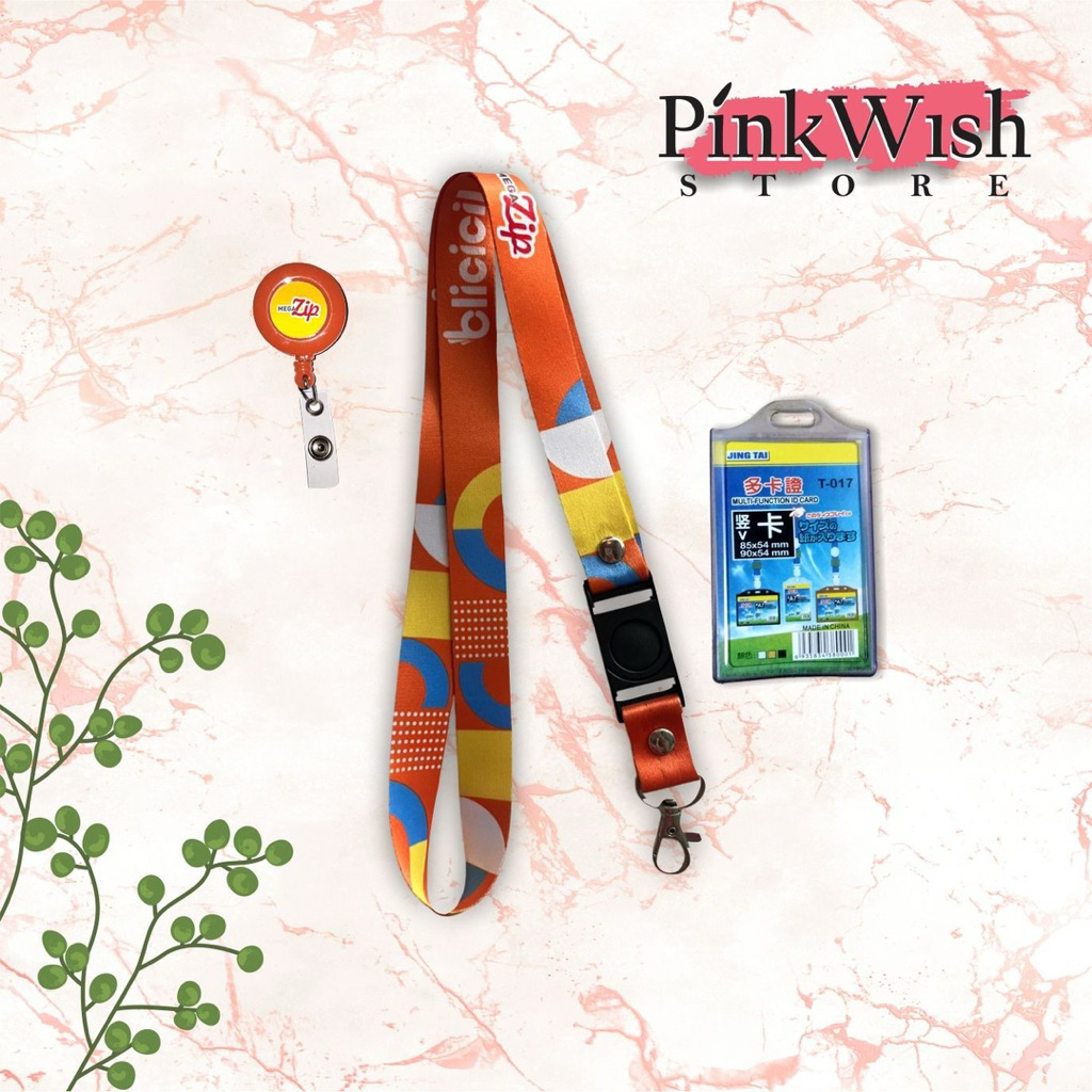 

Lanyard BLICICIL / Tali idcard BLICICIL MEGA ZIP [ Ready stock ] Termurah