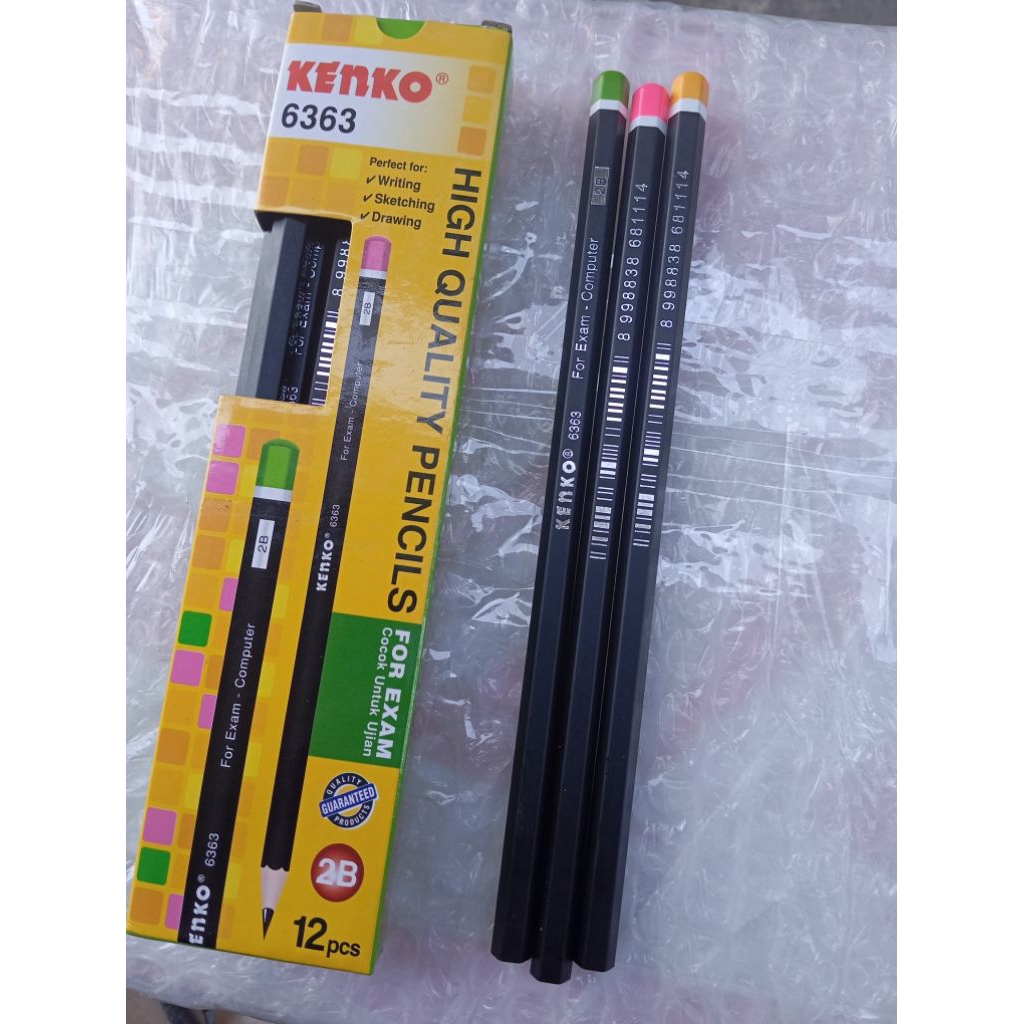 

PENSIL 2B KENKO ISI 12 PCS MURAH