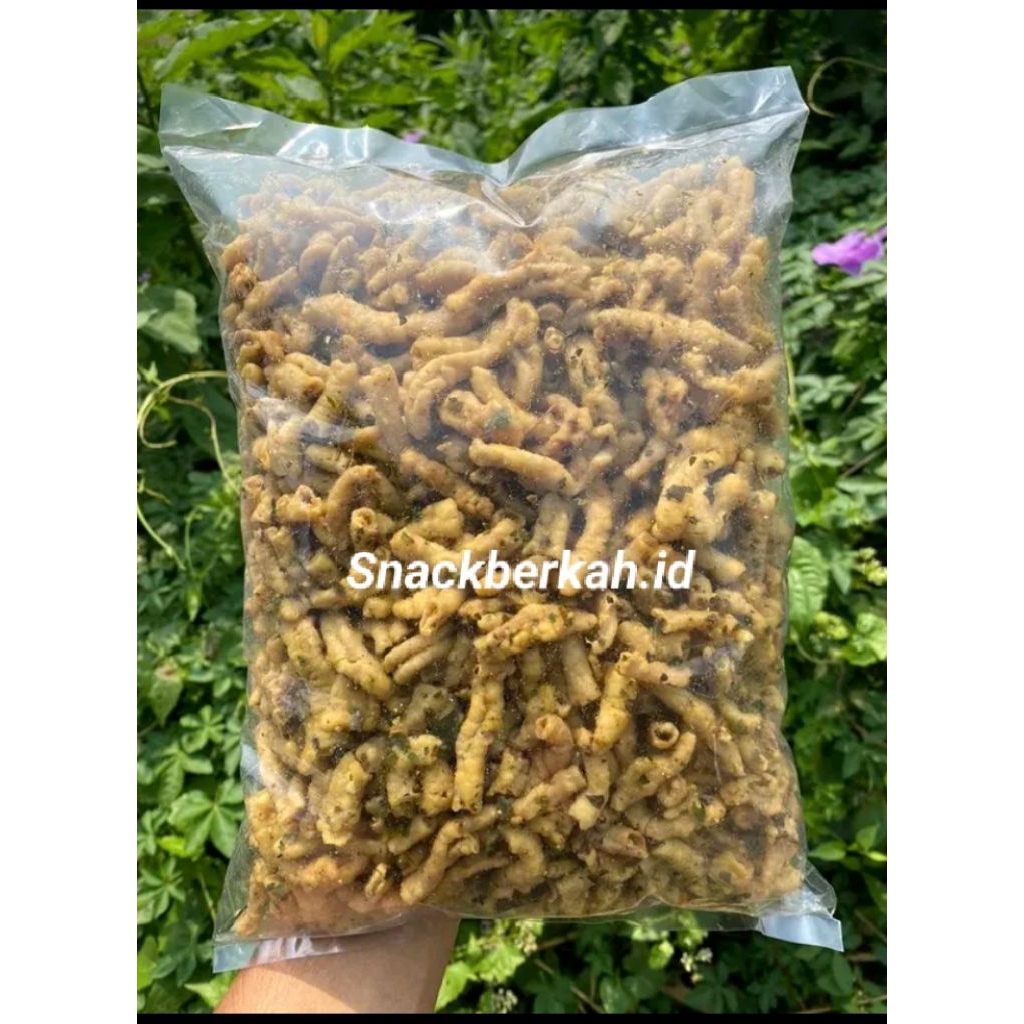 

Usus ayam crispy original daun jeruk 1kg.Cemilan gurih snack lauk pauk.