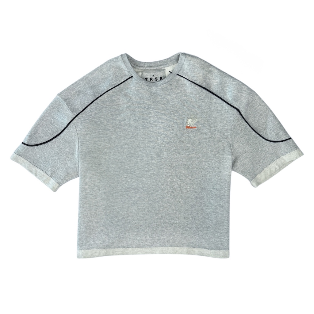 TREASURE LINE LOGO OVERSIZED - LIGHT GREY