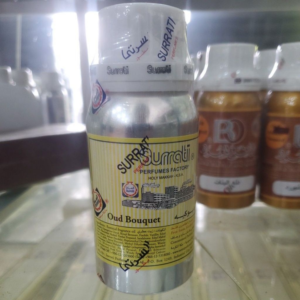OUD BOUQUET , OUD BUKIAH SURRATI , 100 GR SEGEL ORIGINAL PABRIK