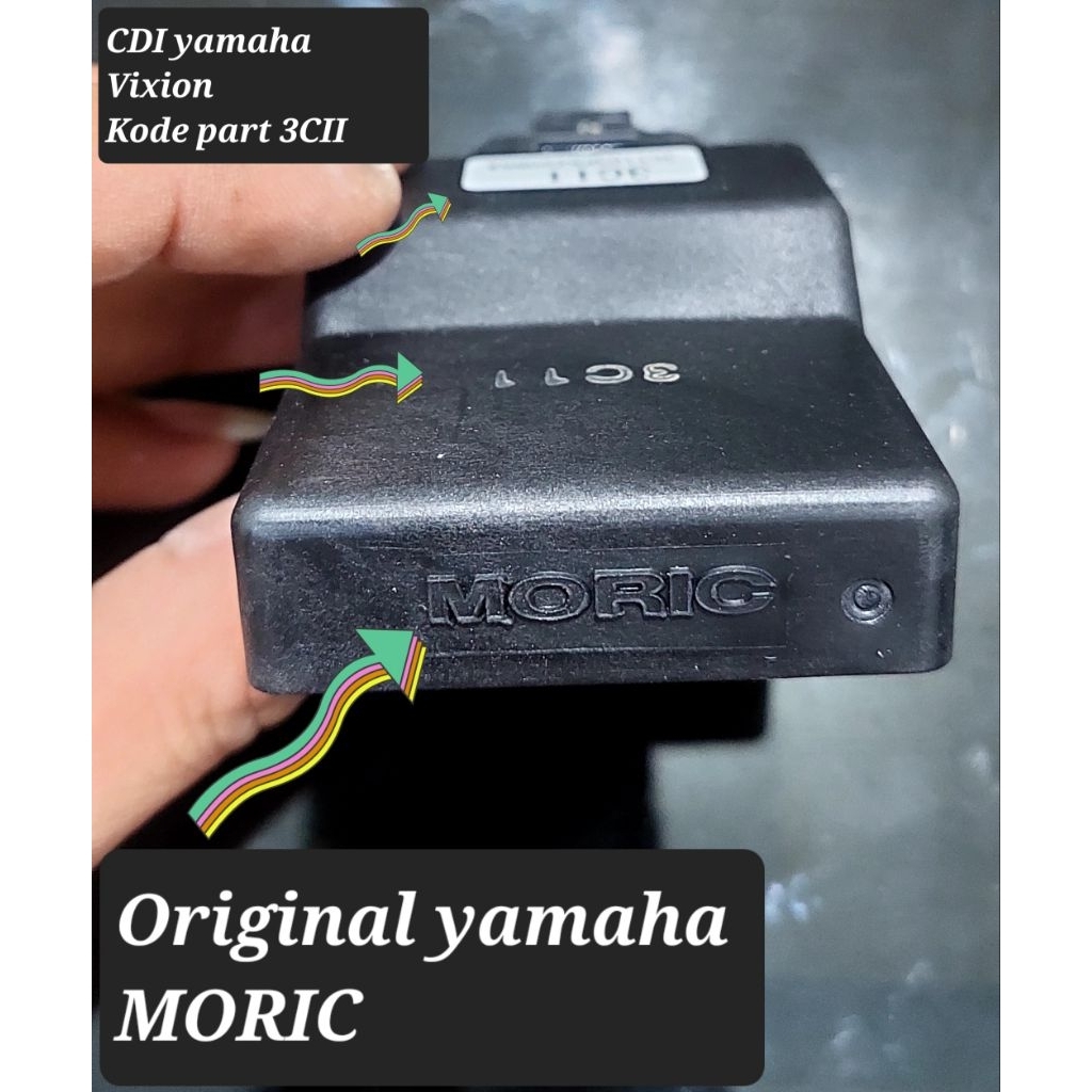CDI Yamaha Vixion 3C11Kode part Tercetak
Y151301
Original MORIC
BARU