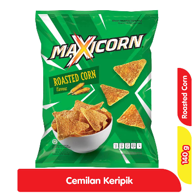 

Maxicorn Snack Keripik Tortila Jagung Bakar 140 g