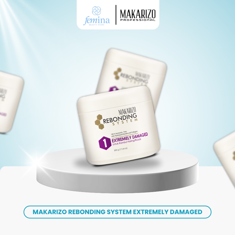 MAKARIZO REBONDING SYSTEM EXTREMELY DAMAGE / REBONDING RAMBUT