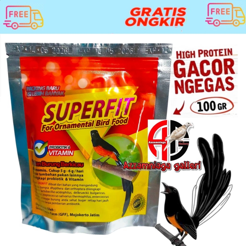 SUPERFIT SILVER  VOER BURUNG MURAI