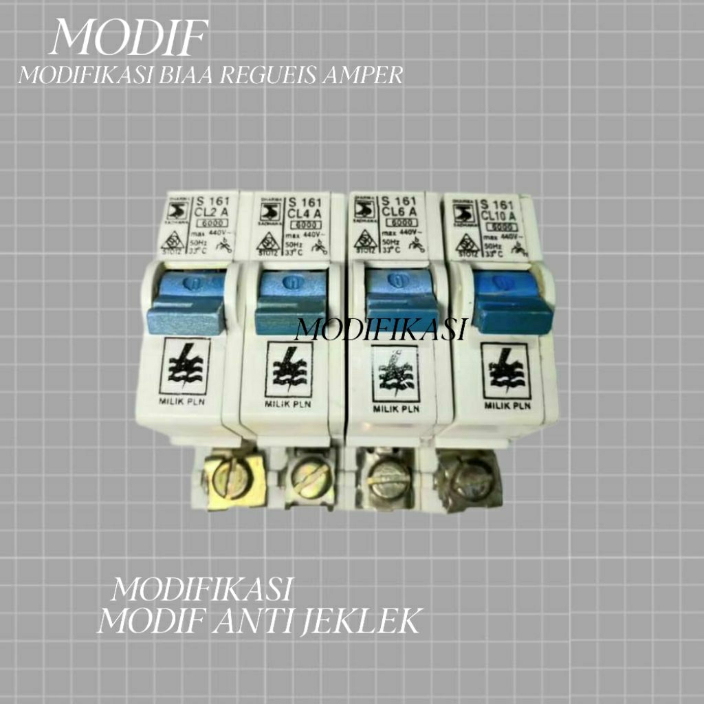 MCB BBC MODIF BISA REGUES AMPER CONTOH 4A MODIF 6A