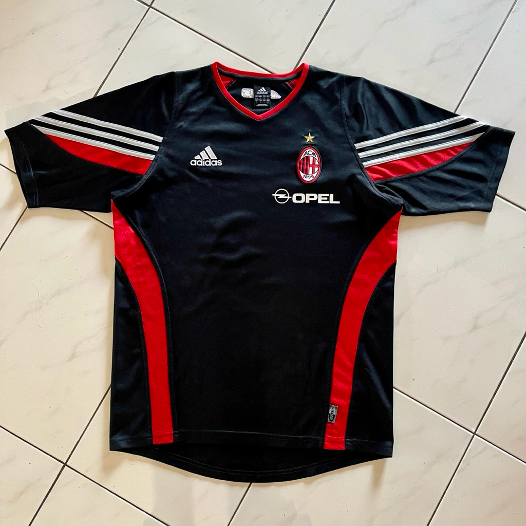 Vintage AC Milan Adidas training kit 2003/2004 Jersey Vtg