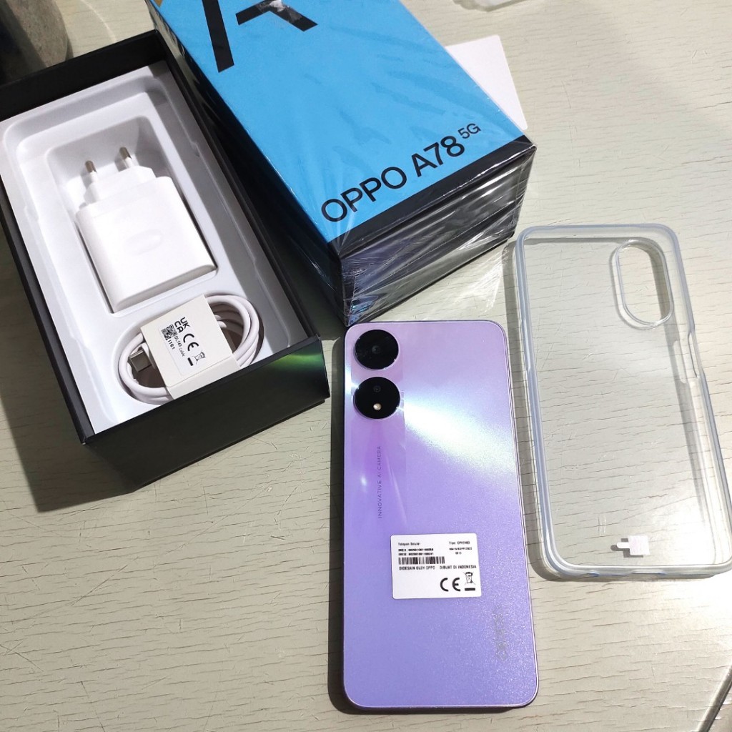 OPPO A78 5G 8/128 SEKEN SUPER MULUS