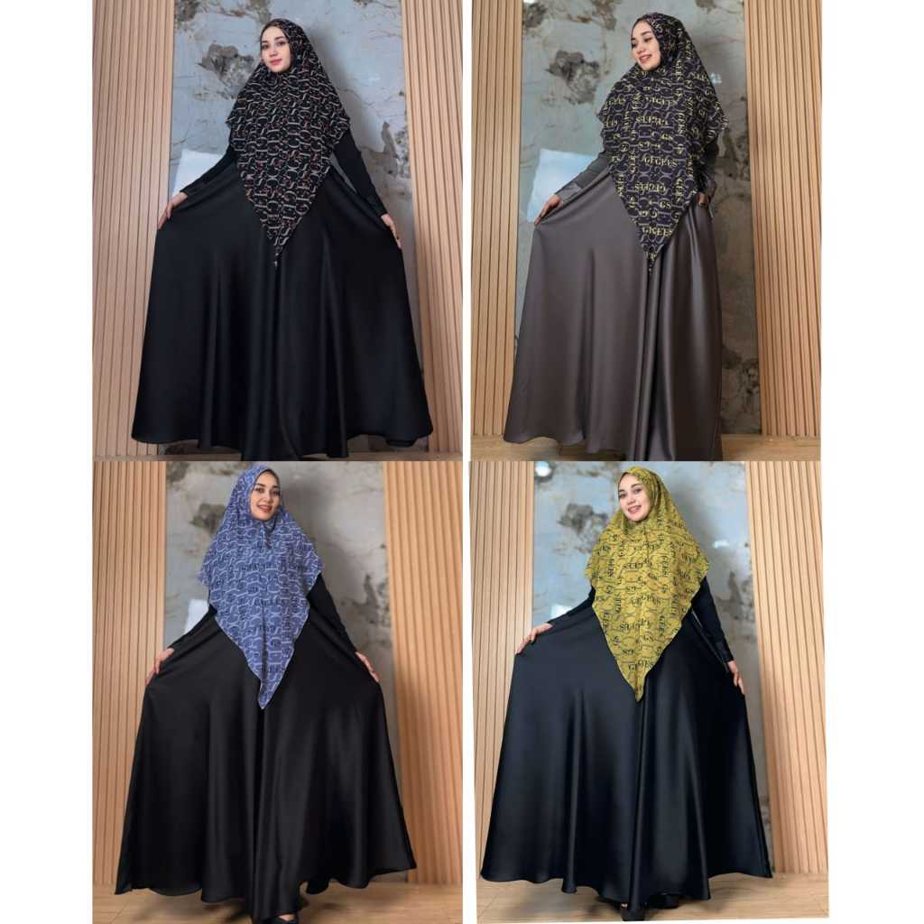Adema Series | Gallery Syarifah | Gamis Syari