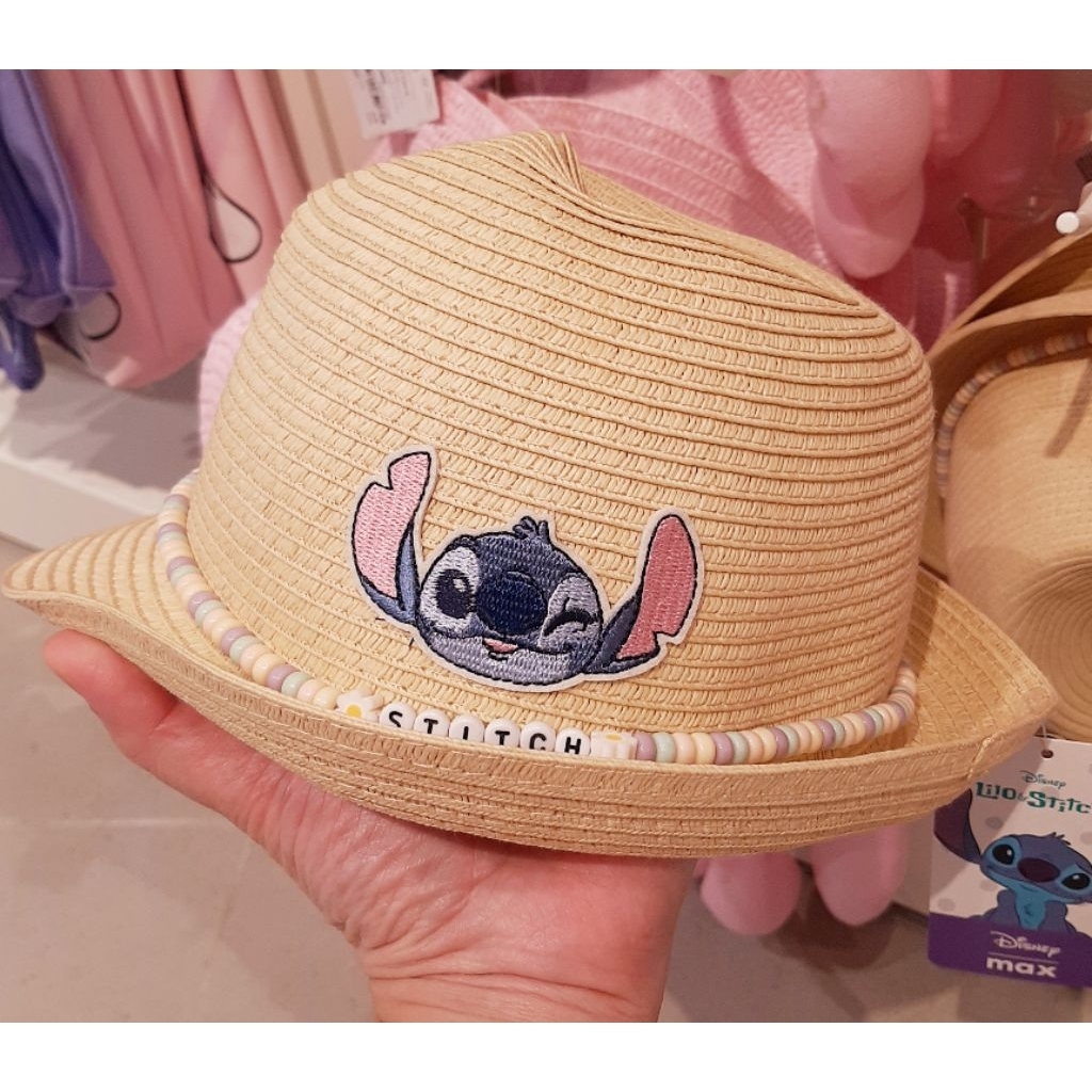 topi anak karakter stitch topi pantai karakter stitch topi anyam stitcht topi rajut stitch topi casu