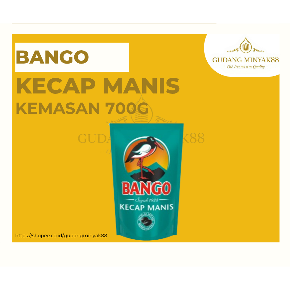 

KECAP BANGO 700G DENGAN KEMASAN POUCH