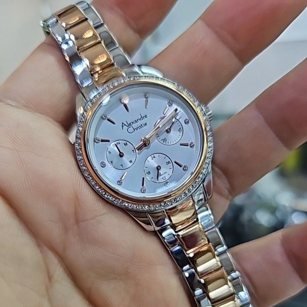 jam tangan wanita fashion ALEXANDRE CHRISTIE 2A62 BFBTRSL